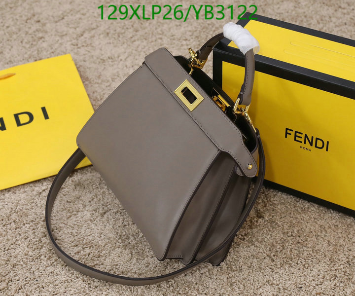 Fendi Bag-(4A)-Peekaboo,Code: YB3122,$: 129USD