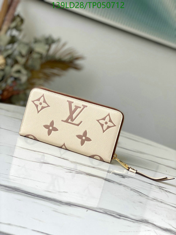 LV Bags-(Mirror)-Wallet-,Code: TP050712,$: 139USD