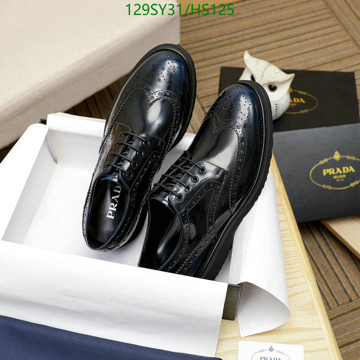 Men shoes-Prada, Code: HS125,$: 129USD