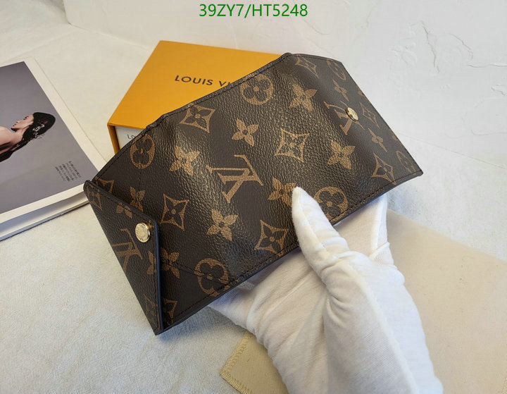 LV Bags-(4A)-Wallet-,Code: HT5248,$: 39USD