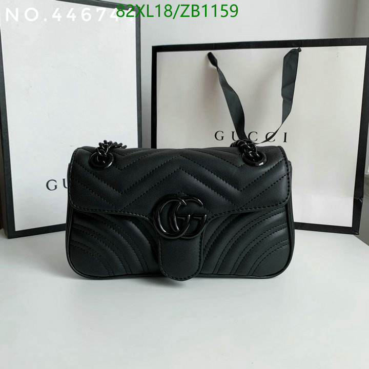 Gucci Bag-(4A)-Marmont,Code: ZB1159,$: 82USD