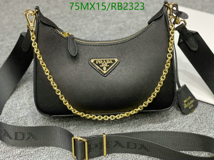 Prada Bag-(4A)-Re-Edition 2005,Code: RB2323,$: 75USD