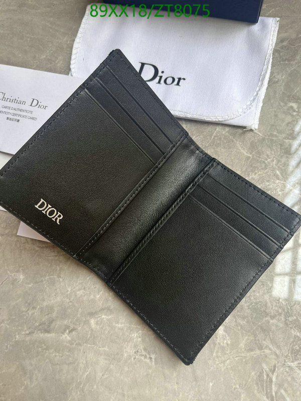 Dior Bags -(Mirror)-Wallet-,Code: ZT8075,$: 89USD