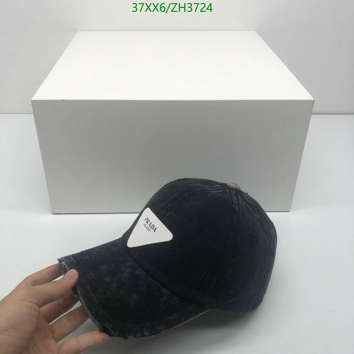 Cap -(Hat)-Prada, Code: ZH3724,$: 37USD