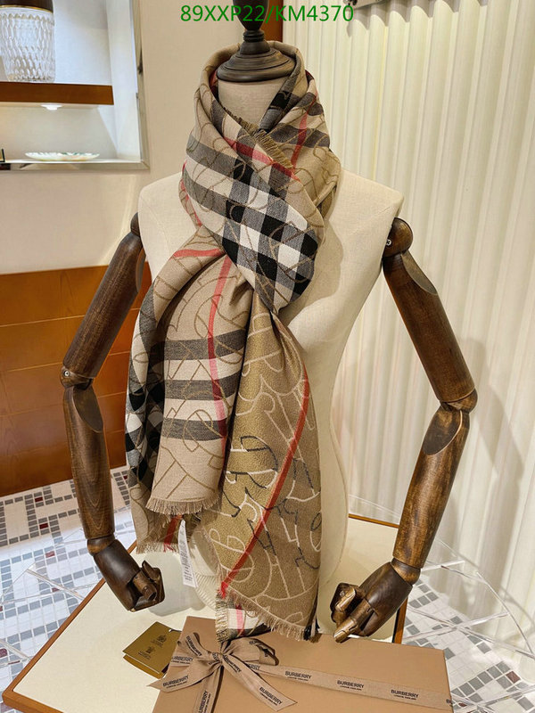 Scarf-Burberry, Code: KM4370,$: 89USD