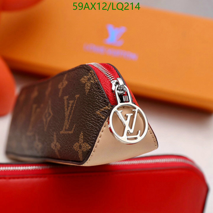 LV Bags-(4A)-Wallet-,Code: LQ214,$: 59USD