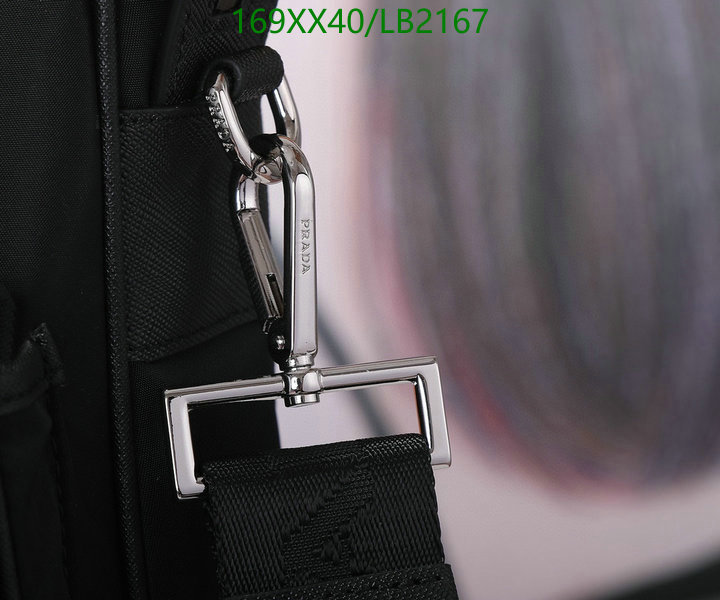 Prada Bag-(Mirror)-Handbag-,Code: LB2167,$: 169USD