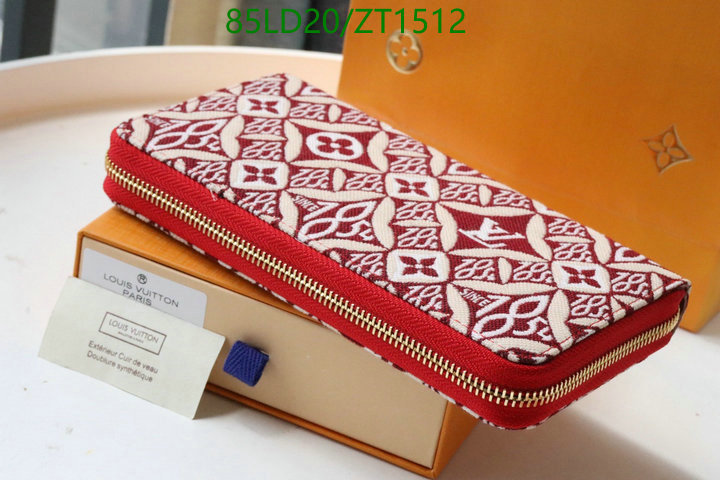 LV Bags-(Mirror)-Wallet-,Code: ZT1512,$: 85USD