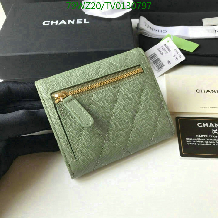 Chanel Bags ( 4A )-Wallet-,Code: TV0130797,$: 79USD