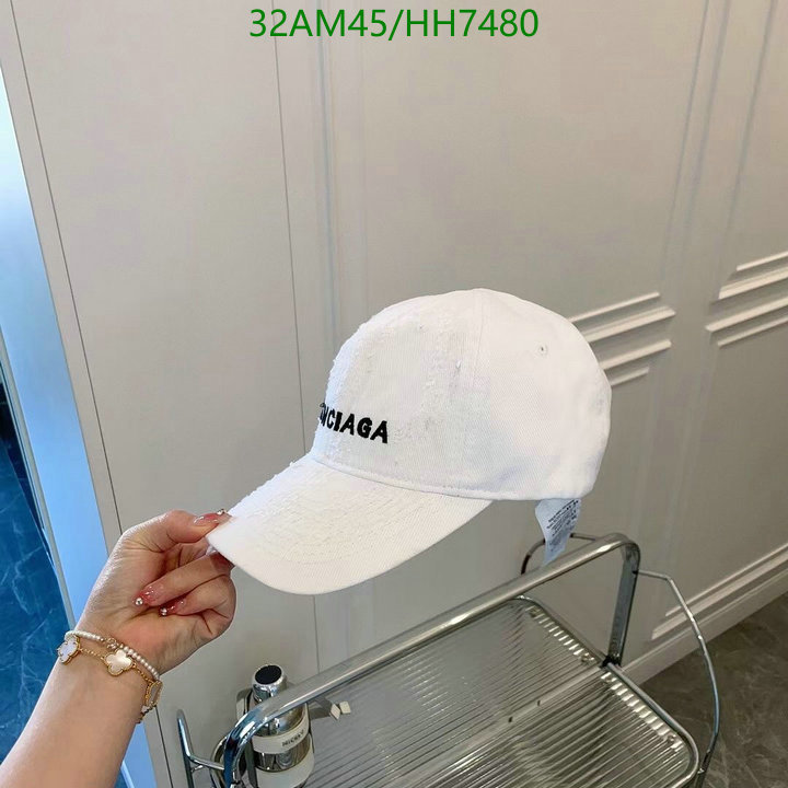 Cap -(Hat)-Balenciaga, Code: HH7480,$: 32USD