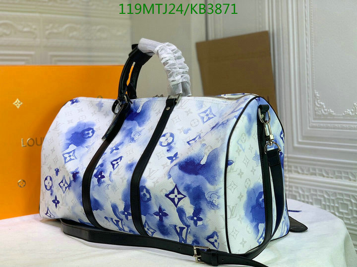 LV Bags-(4A)-Keepall BandouliRe 45-50-,Code: KB3871,$: 119USD