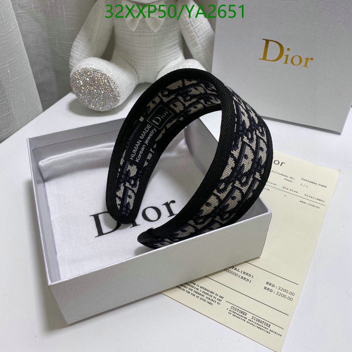 Headband-Dior, Code: YA2651,$: 32USD