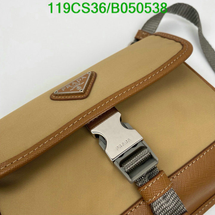 Prada Bag-(Mirror)-Diagonal-,Code: B050538,$: 119USD