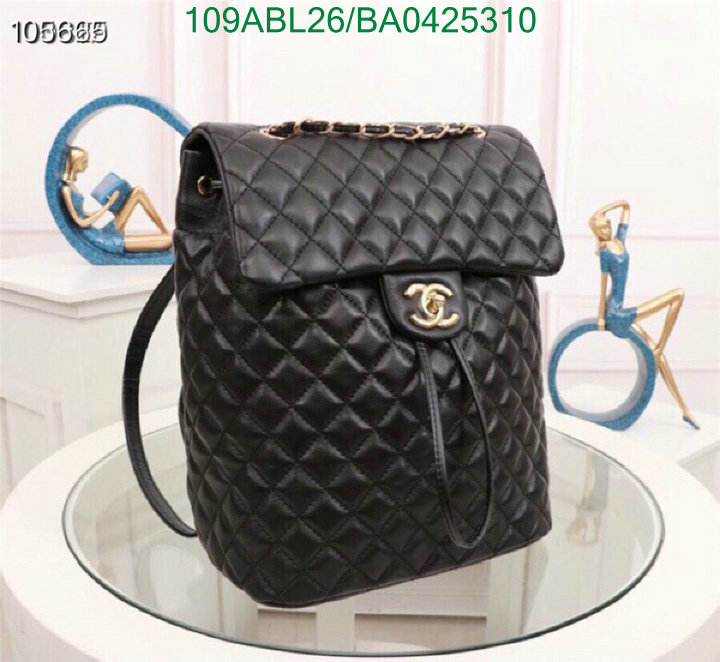 Chanel Bags ( 4A )-Backpack-,Code: BA04252310,$: 109USD