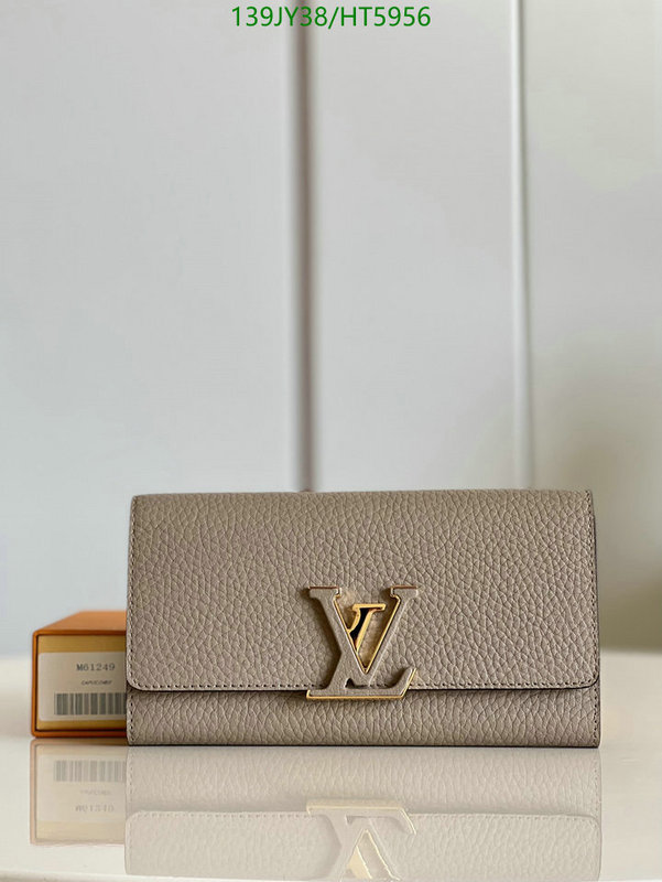 LV Bags-(Mirror)-Wallet-,Code: HT5956,$: 139USD