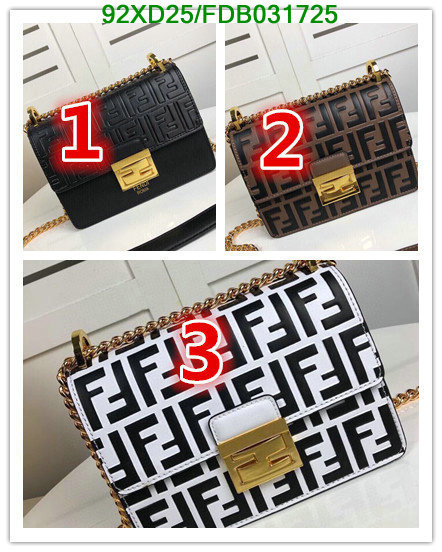 Fendi Bag-(4A)-Diagonal-,Code: FDB031725,$: 92USD