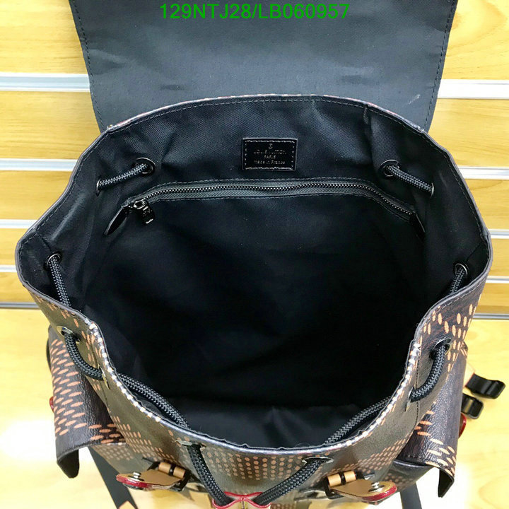 LV Bags-(4A)-Backpack-,Code: LB060957,$: 129USD