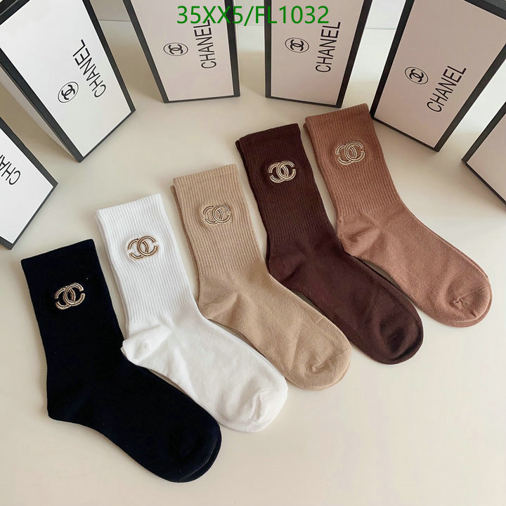 Sock-Chanel,Code: FL1031,$: 35USD