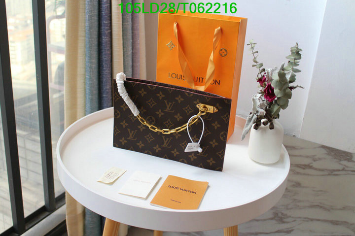 LV Bags-(Mirror)-Wallet-,Code: T062216,$: 105USD