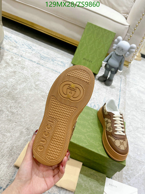 Men shoes-Gucci, Code: ZS9860,$: 129USD