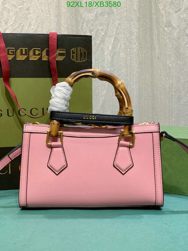 Gucci Bag-(4A)-Diana-Bamboo-,Code: XB3580,$: 92USD