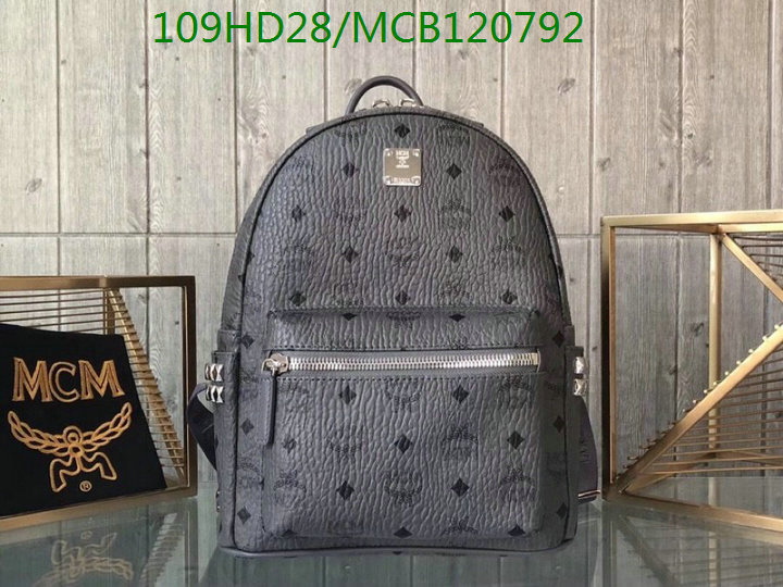 MCM Bag-(Mirror)-Backpack-,Code: MCB120792,$: 109USD