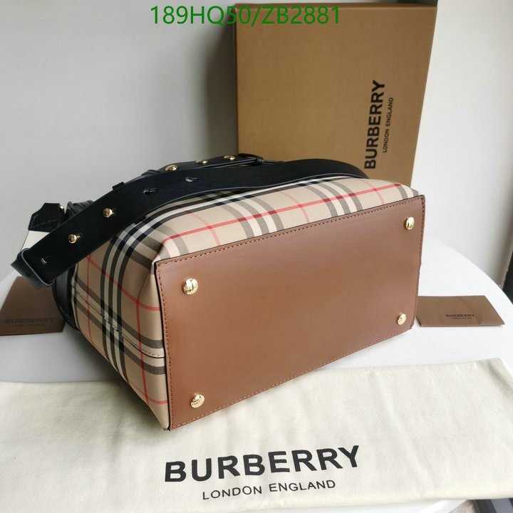 Burberry Bag-(Mirror)-Handbag-,Code: ZB2881,$: 189USD