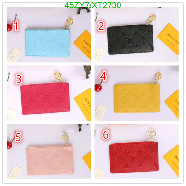 LV Bags-(4A)-Wallet-,Code: XT2730,$: 45USD