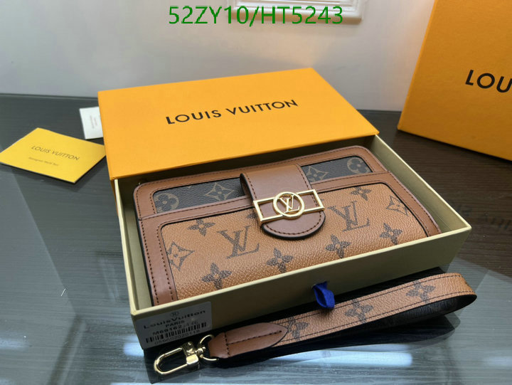 LV Bags-(4A)-Wallet-,Code: HT5243,$: 52USD