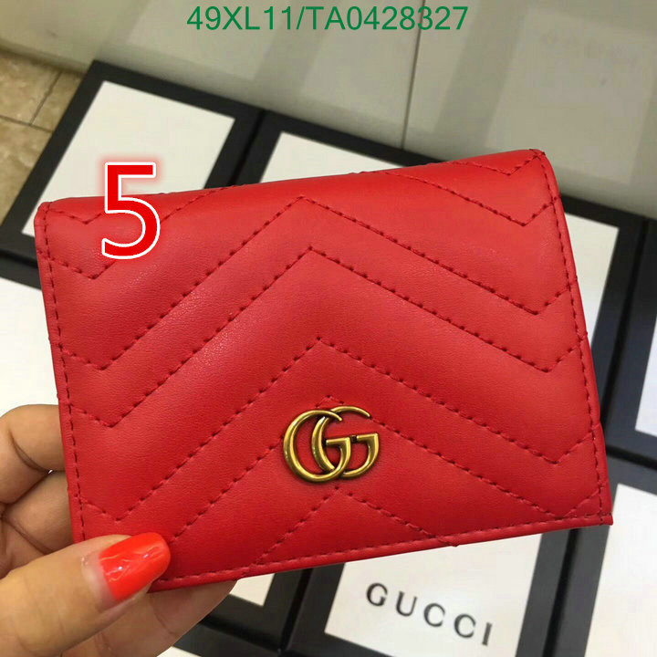 Gucci Bag-(4A)-Wallet-,Code:TA0428325,$: 49USD