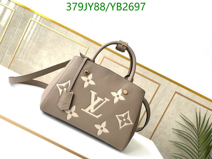 LV Bags-(Mirror)-Handbag-,Code: YB2697,$: 379USD