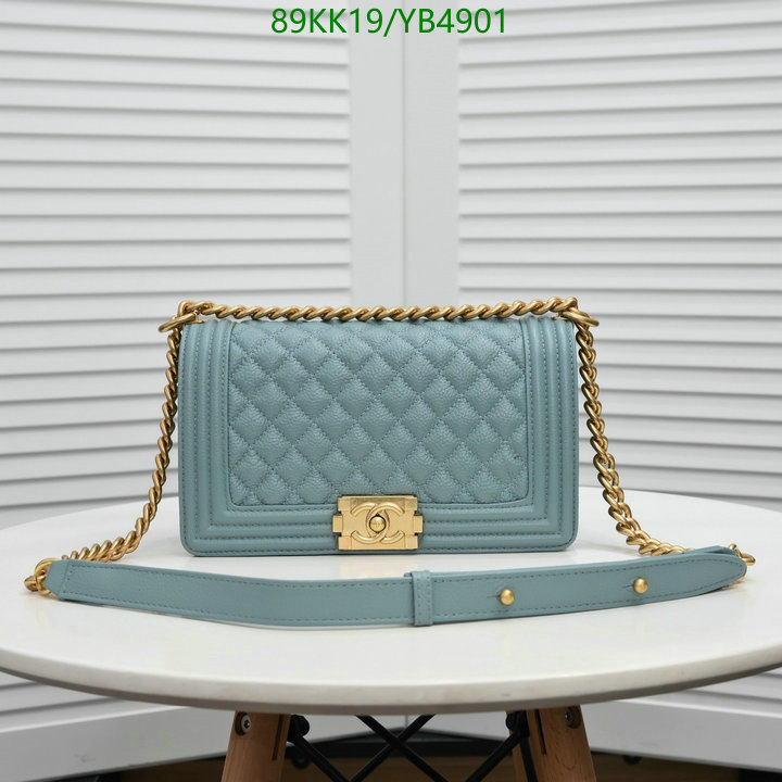 Chanel Bags ( 4A )-Le Boy,Code: YB4901,$: 89USD