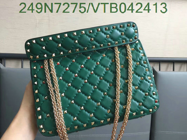 Valentino Bag-(Mirror)-Rockstud Spike,Code: VTB042413,$:249USD