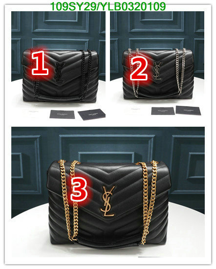 YSL Bag-(4A)-LouLou Series,Code: YLB0320109,$: 109USD