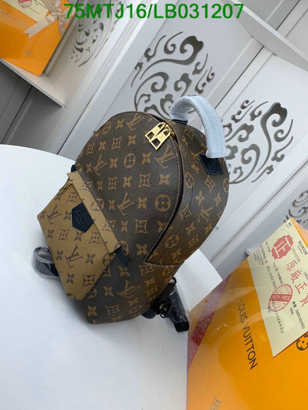 LV Bags-(4A)-Backpack-,Code: LB031207,$: 75USD