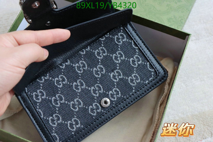 Gucci Bag-(4A)-Dionysus-,Code: YB4320,$: 89USD