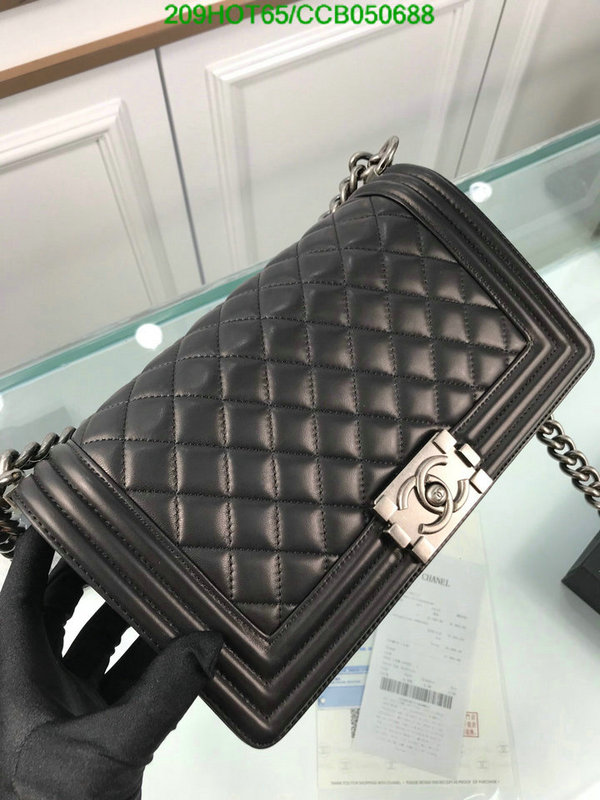 Chanel Bags -(Mirror)-Le Boy,Code: CCB050688,$: 209USD