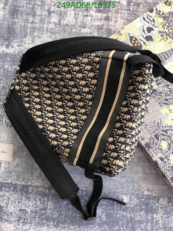 Dior Bags -(Mirror)-Backpack-,Code: LB375,$: 249USD