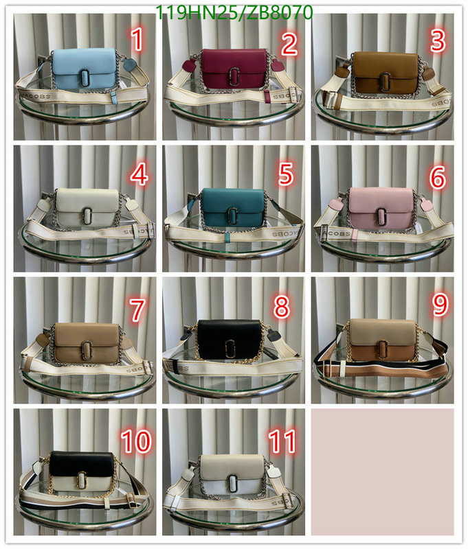 Marc Jacobs Bags -(Mirror)-Diagonal-,Code: ZB8070,$: 119USD