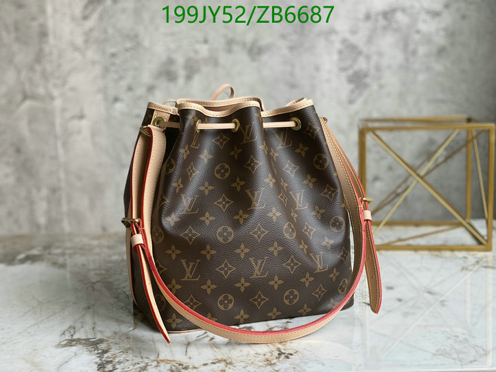 LV Bags-(Mirror)-Nono-No Purse-Nano No-,Code: ZB6687,$: 199USD