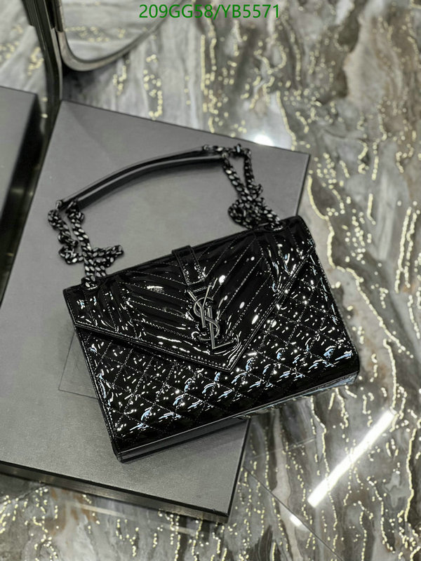 YSL Bag-(Mirror)-Envelope Series,Code: YB5571,$: 209USD