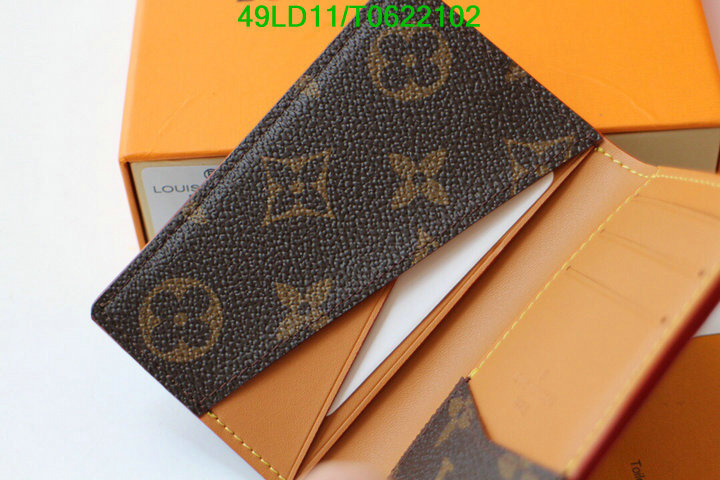 LV Bags-(Mirror)-Wallet-,Code: T0622102,$: 49USD