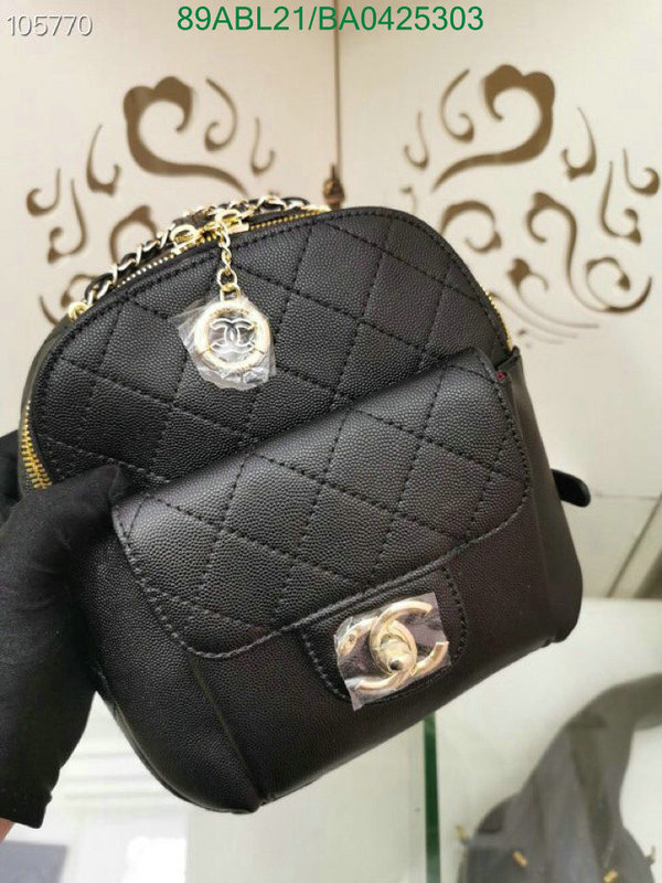 Chanel Bags ( 4A )-Backpack-,Code: BA04252303,$: 89USD