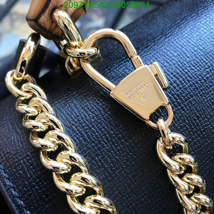 Gucci Bag-(Mirror)-Padlock,Code: GGB050651,$: 209USD