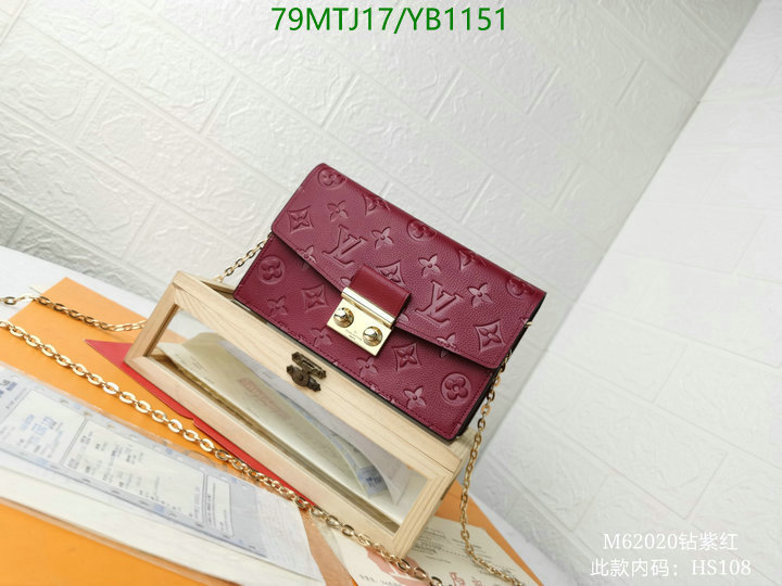 LV Bags-(4A)-Pochette MTis Bag-Twist-,Code: YB1151,$: 79USD