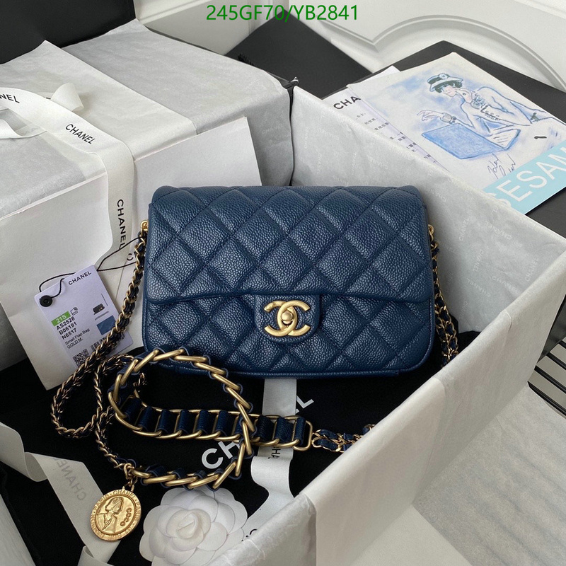 Chanel Bags -(Mirror)-Diagonal-,Code: YB2841,$: 245USD