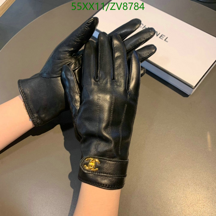 Gloves-Chanel, Code: ZV8784,$: 55USD