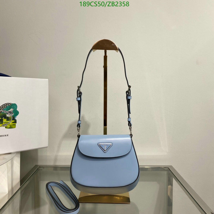 Prada Bag-(Mirror)-Cleo,Code: ZB2358,$: 189USD