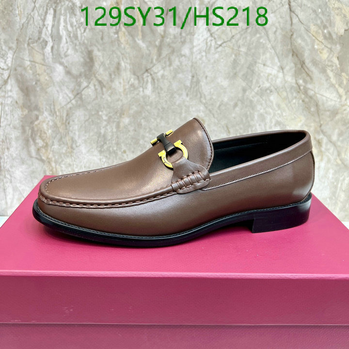 Men shoes-Ferragamo, Code: HS218,$: 129USD