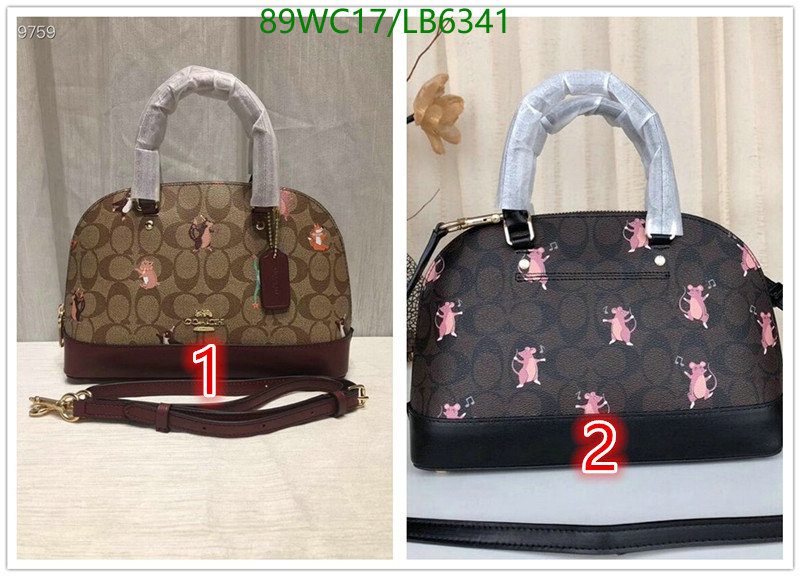 Coach Bag-(4A)-Handbag-,Code: LB6341,$: 89USD